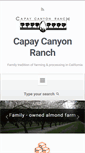 Mobile Screenshot of capaycanyonranch.com